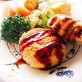 umi☆neco's cooksnap of when they made ✿豆腐と蓮根のハンバーグ✿.