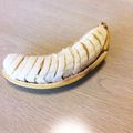 take♪aki♪'s cooksnap of when they made 包丁いらずのバナナの切り方！.