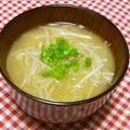 tokotann's cooksnap of when they made ❁我が家のもやしの味噌汁❁.