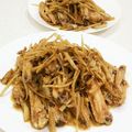 なっつなおこ's cooksnap of when they made 母直伝☆手羽中とゴボウの黒酢煮☆.
