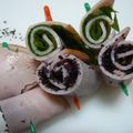 Anpanpa-n's cooksnap of when they made キャラ弁おかずに♪　Ｗしそハム巻き.