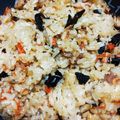 ニシコママ's cooksnap of when they made 炊飯器de中華おこわ.