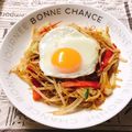 のんべぇヒロ's cooksnap of when they made 野菜たっぷり！かんたんにんにく焼きそば.