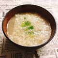 のんべぇヒロ's cooksnap of when they made うちの大根のお味噌汁【揚げ玉入り】.