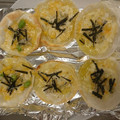 precious☆'s cooksnap of when they made 餃子の皮♥釜揚げしらすピザ.