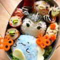 HALUteNO♪'s cooksnap of when they made キャラ弁☆マレフィセントとオーロラ姫.