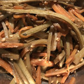 Yokchina's cooksnap of when they made きんぴらごぼう.