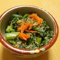 もんしゅしゅ's cooksnap of when they made 〜レンジで〜ほうれん草と人参のごま和え.