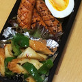 piro0829's cooksnap of when they made お弁当に♪ちくわとピーマンの味噌炒め☆.
