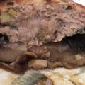 107♡'s cooksnap of when they made 豚とネギの焼きスタッフトマッシュルーム.