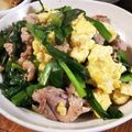 低カロ探検隊's cooksnap of when they made 玉子豆腐で失敗ゼロ！豚ニラ玉.