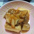 ねぇ～chan's cooksnap of when they made 揚げ豆腐のきの子あんかけ.