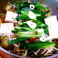 黒鯛一直線's cooksnap of when they made もつ鍋風♪キャベツと豚肉のにんにく鍋.
