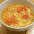 クックパッドごはん部's cooksnap of when they made 簡単!トマト卵スープ.
