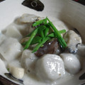 亀と空's cooksnap of when they made 里芋と牡蠣の白い煮物.