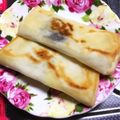 たぬとん's cooksnap of when they made 春巻きの皮でバナナパイ.
