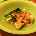 綾タン's cooksnap of when they made 鶏胸肉と三つ葉で♪.