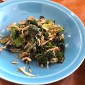 クックOBPTED☆'s cooksnap of when they made 栄養満点☆小松菜じゃこ炒め.