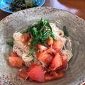 クックOBPTED☆'s cooksnap of when they made トマトとツナのそうめん.