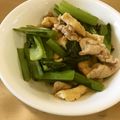クックTopMfld's cooksnap of when they made 小松菜・油揚げ・豚肉の炒め物.