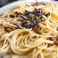 hkr's cooksnap of when they made 簡単！納豆 パスタ ＾ω＾.