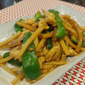 スライサーは友達's cooksnap of when they made 鶏とピーマンの青椒肉絲風炒め.