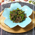 sakuraロゼット's cooksnap of when they made 小松菜とこんにゃくの胡麻和え.