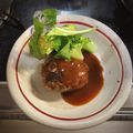 夏炉冬扇かろとうせん's cooksnap of when they made 私の基本のハンバーグ.
