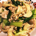 ぶっちー☆☆'s cooksnap of when they made 豚肉と小松菜しめじのオイスター炒め.