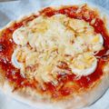 yum1kkk's cooksnap of when they made 自家製ソースで本格的！HBでピザ生地♪.