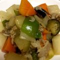 クックUSH76O☆'s cooksnap of when they made 豚バラ野菜丼.