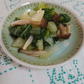 イチゴ、イチゴ。's cooksnap of when they made デパ地下風のしめじと青菜の和え物.
