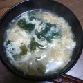 クックH91CDK☆'s cooksnap of when they made 人気検索トップ10超簡単玉子ワカメスープ.