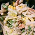 クックASCLT9☆'s cooksnap of when they made 深煎りごまドレで☆玉葱まるごと彩りサラダ.