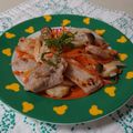 イチゴ、イチゴ。's cooksnap of when they made 【腸活】塩麹漬け豚ロース焼 きのこソース.