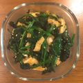 けろっぴかあさん's cooksnap of when they made 簡単副菜♪ほうれん草・油揚げ炒めナムル.