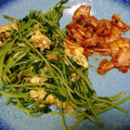 海原ピエール's cooksnap of when they made 豆苗とキムチのオイスターソース炒め.