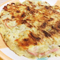 Nya6nya6's cooksnap of when they made 余った野菜炒めで簡単お好み焼き.