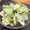 ♡てるてる♡'s cooksnap of when they made レタスのナムル♡やみつきレタス♡.