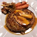 umekko＊'s cooksnap of when they made きのこと大葉の和風ハンバーグ.