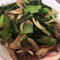 クッキングりな's cooksnap of when they made ☆小松菜と舞茸の麺つゆバター炒め☆.
