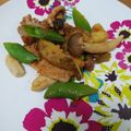 うさぎのジャック's cooksnap of when they made 新じゃが巻き巻きスナップエンドウ炒め.