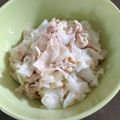 chobharu's cooksnap of when they made お弁当♪塩もみ大根のツナサラダ.