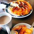 piiinochan's cooksnap of when they made フライパン&HMで！林檎のタルトタタン風.
