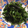 Faiza's cooksnap of when they made ピーマンの葉とうがらし炒め.