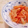 fu♪♪'s cooksnap of when they made ＊人参と玉ねぎの和風サラダ＊.