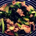 MagniFood's cooksnap of when they made ターサイのピリ辛炒め.