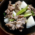 sakase's cooksnap of when they made 簡単！素材の味を生かした豚カブ炒め.