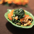 ぽっぽぺぺ's cooksnap of when they made 小松菜としめじ、人参の煮びたし〜甘みなし.