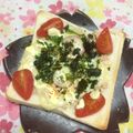 ぽぽきゅ's cooksnap of when they made ツナ×トマト　さっぱり和トースト.